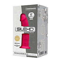 Фалоімітатор Silexd Robby Pink (Premium Silicone Dildo MODEL 2 size 6")   | Knopka, фото 3