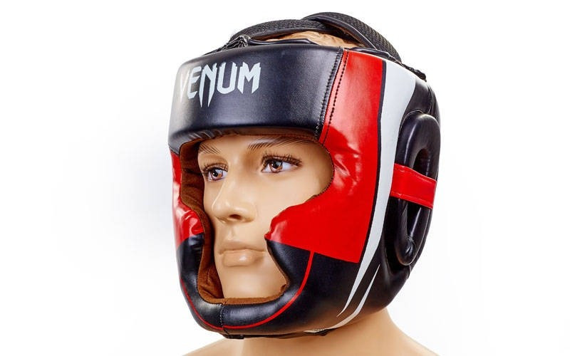 Шлем боксерский с полной защитой FLEX VENUM BO-5339 - фото 3 - id-p444298684