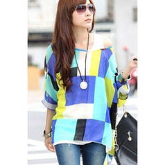 Шифонова блуза - летюча мишь   | Knopka