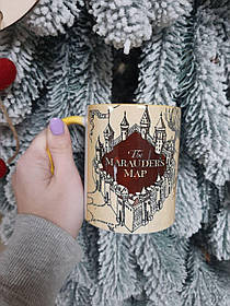 Чашка жовта "Карта мародерів"