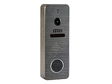 Виклична панель домофону SEVEN CP-7504 FHD silver, фото 2