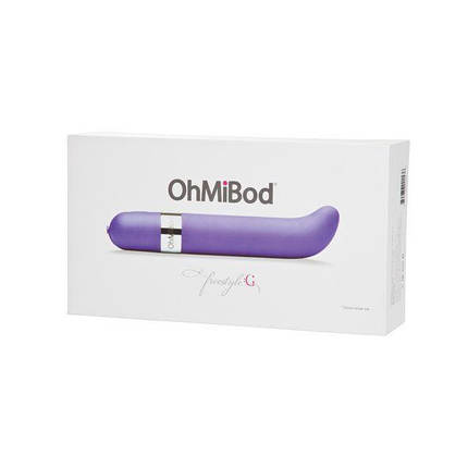 (SALE) Музичний вібратор OhMiBod - Freestyle :G Purple Music, стимуляція точки G, безпровідний | Knopka, фото 2