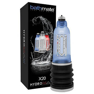 Гидропомпа Bathmate Hydromax 5 Blue (X20), для члена довжиною від 7,5 до 12,5 см, діаметр 4,5 см | Knopka, фото 2