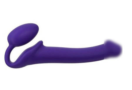 Безремневой страпон Strap-On-Me Violet M регульований | Knopka, фото 1