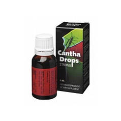Збуджуючі краплі Cantha Drops Strong, 15 мл   | Knopka