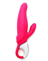 Потужний вібратор-кролик Satisfyer Vibes Mr. Rabbit, два мотора, литий силікон | Knopka, фото 2