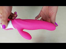 Потужний вібратор-кролик Satisfyer Vibes Mr. Rabbit, два мотора, литий силікон | Knopka, фото 3
