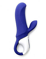 Потужний вібратор-кролик Satisfyer Vibes Magic Bunny, два мотора, литий силікон | Knopka, фото 2