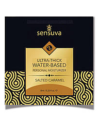 Пробник Sensuva - Ultra–Thick Water-Based Salted Caramel (6 мл) | Puls69