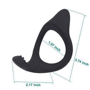 MENES SILICONE COCK RING | Knopka, фото 2