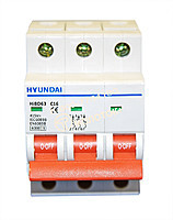 Автоматичний вимикач Hyundai HIBD63-N 40А 3P C 6КА