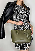 Сумка Michael Kors Brooklyn Small Leather Satchel Olive (30H7GBNT1L)