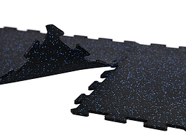 Гумові пазли 8 мм mosaic EPDM (колір мікс) слайс