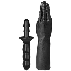 Рука для фістінга Doc Johnson Titanmen The Hand with Vac-U-Lock Compatible Handle, діаметр 6,9 см   | Knopka