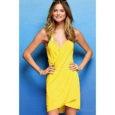 Стильна туніка жовтого кольору   | Knopka