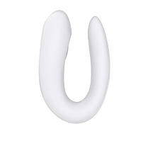 Вібратор для пар Satisfyer Double Joy White | Knopka, фото 2