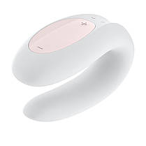 Вібратор для пар Satisfyer Double Joy White | Knopka, фото 2