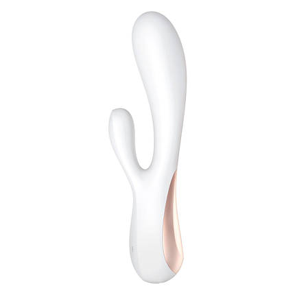 Вібратор кролик Satisfyer Mono Flex White | Knopka, фото 3