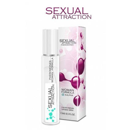 Феромони сексуального потягу Sexual Attraction Pheromones woman - 15ml   | Knopka, фото 2