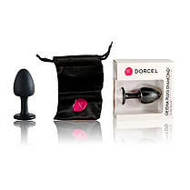 Анальна пробка Dorcel Geisha Plug Diamond XL з кулькою всередині, створює вібрації, макс діаметр 4,5 см   | Knopka, фото 3