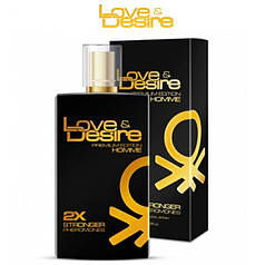 Феромони для чоловіків Love&Desire Gold men - 100ml   | Knopka