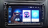 Штатна магнітола Android Volkswagen Golf V (5) Екран 8" 1/8 Гб Автомагнітола Андроїд 9 GPS Wi-Fi, фото 5