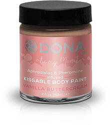 Фарба для тіла Dona Kissable Body Paint - VANILLA BUTTERCREAM   | Knopka