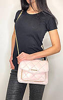 Сумка Michael Kors Regina Medium Woven Shoulder Bag Powder Blush (35S1GU7L8U)