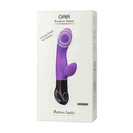 Вібратор-кролик Adrien Lastic Gaia | Knopka, фото 2