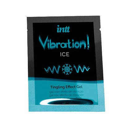 Пробник рідкого вібратора Intt Vibration Ice (5 мл)   | Knopka, фото 2
