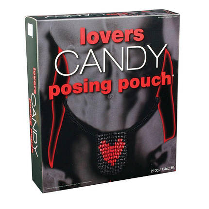 Съедобные мужские трусики Lovers Candy Posing Pouch (210 гр) | Knopka, фото 1