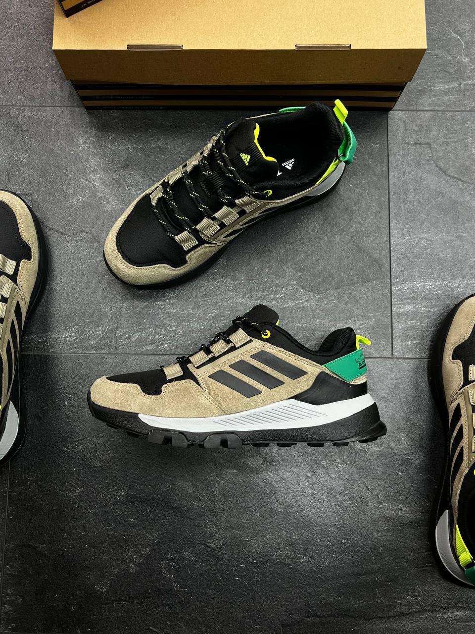 Кросівки чоловічі Adidas Terrex Seit 10 бежеві, Адідас Террекс ...