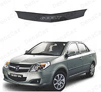 Дефлектор капота Geely Mk 2006-2015\Мухобойка Джили Mk