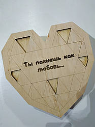 Коробка з фанери. Подарункова коробка.
