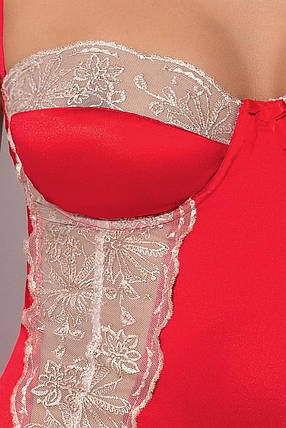 LORAINE CHEMISE red L/XL - Passion Exclusive | KNOPKA, фото 2