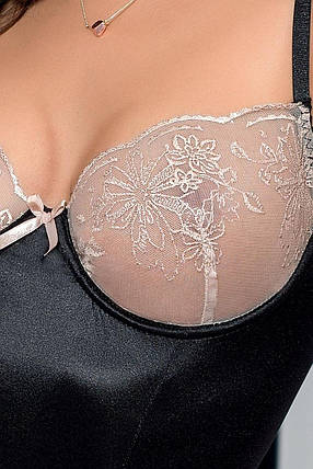 LOTUS CORSET black L/XL - Passion Exclusive | KNOPKA, фото 2