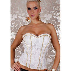 Сексапільний топ білий   | Knopka