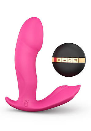 Вібратор Dorcel Secret Clit з підігрівом і пультом ДУ, можна під одяг, голосове керування | Knopka, фото 2
