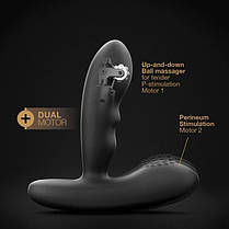 Масажери простати Dorcel P-Stroker з пультом ДУ, підігрівом і точковим масажем | Knopka, фото 5