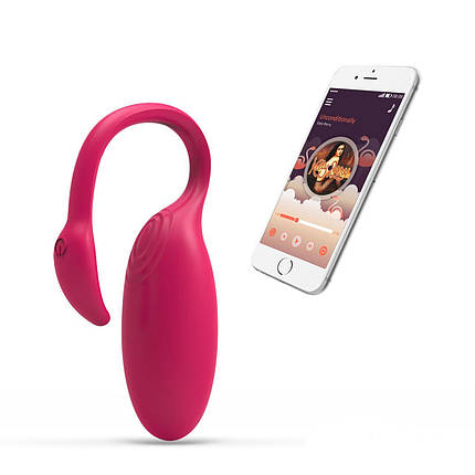 Смарт-віброяйце Magic Motion Flamingo зі стимулятором клітора, 3 види вправ Кегеля | Knopka, фото 2
