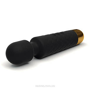 Минивибромассажер Dorcel Wand Wanderful Black мощный, водонепроницаемый | Knopka, фото 2