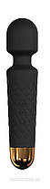 Минивибромассажер Dorcel Wand Wanderful Black мощный, водонепроницаемый | Knopka, фото 2