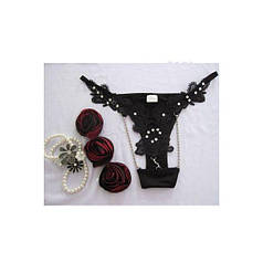 Чорні трусики ніжні   | Knopka