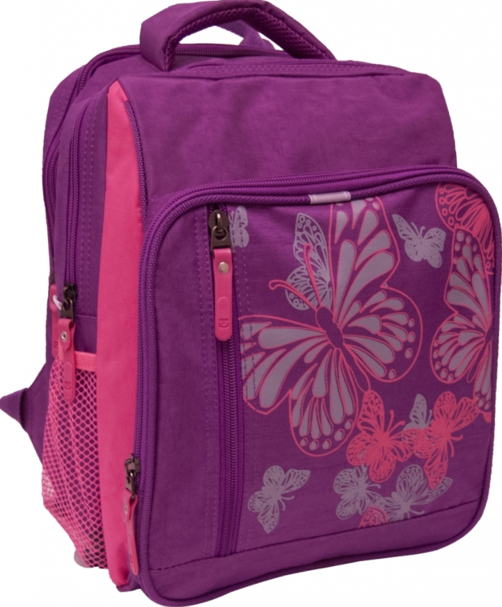 Рюкзак шкільний Bagland Школяр 8л (00112702 339 фіолетовий/рожевий)