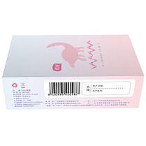 Смарт вібратор-яйце Leten Dinosaur Baby Pink зі стимулятором клітора, 2 мотора | Knopka, фото 2
