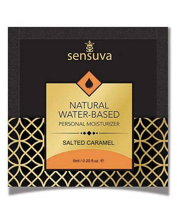 Пробник Sensuva - Natural Water-Based Salted Caramel (6 мл)   | Knopka, фото 2