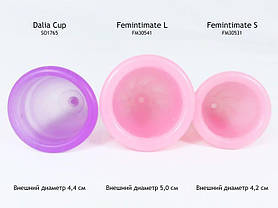Менструальна чаша Femintimate Eve Cup розмір L   | Knopka, фото 3