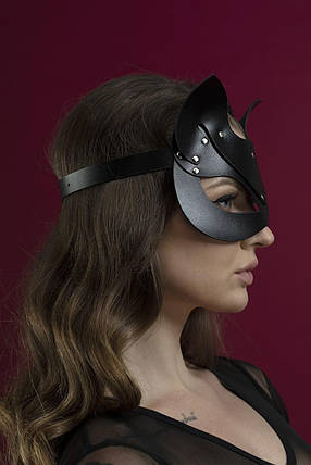 Маска кішки Feral Feelings - Catwoman Mask чорна | Knopka, фото 3