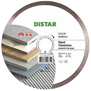 Круг алмазний Distar 1A1R Hard Ceramics 250 мм — відрізний диск по керамограніту та керамічній плитці на верстат