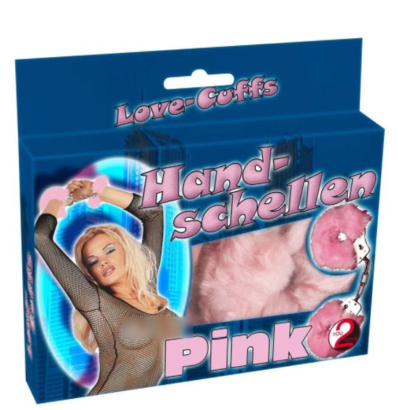 Наручники СОЛОДКІ ПУТА Рожеві   | Knopka